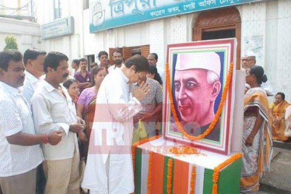 Tripura remembers Jawaharlal Nehru on his 52nd death anniversary
